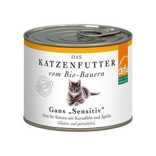 defu Katzenfutter Gans "Sensitive" Pâté, 12 x 200 g