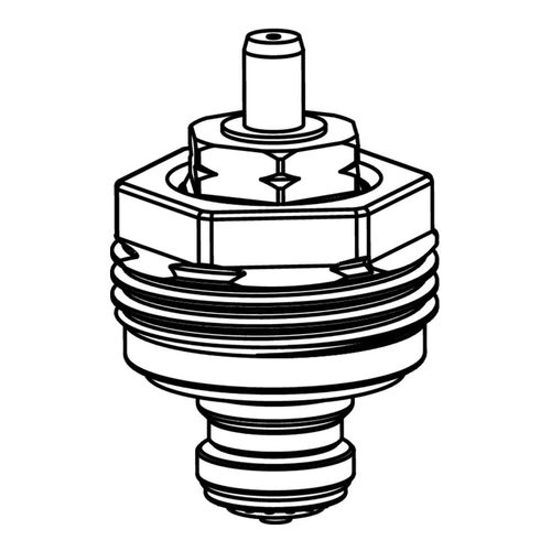 IMI Heimeier Sonderoberteil umgekehrt für Standard DN 10, 15, V-exakt DN 10-20 2002-24.300