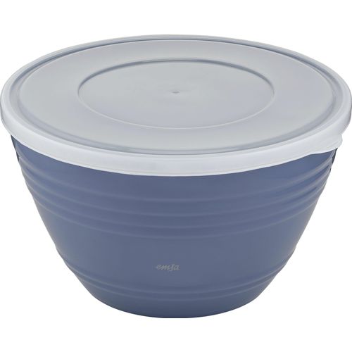Rührschüssel EMSA "Emsa K32541 Prep&Bake Kunststoff-Rührschüssel 4,15 L" Schüsseln blau Rührschüsseln