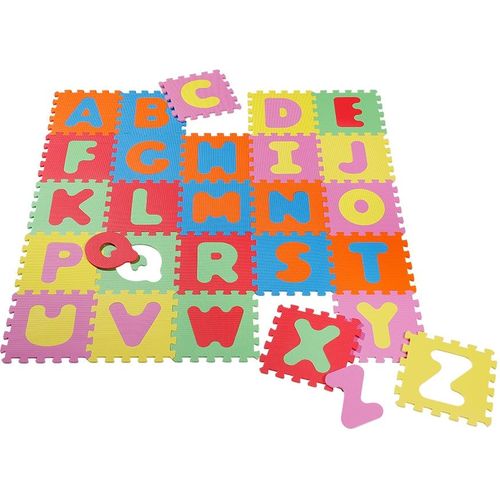 Puzzle KNORRTOYS "Alphabet" Puzzles bunt Kinder Altersempfehlung Puzzlematte, Bodenpuzzle