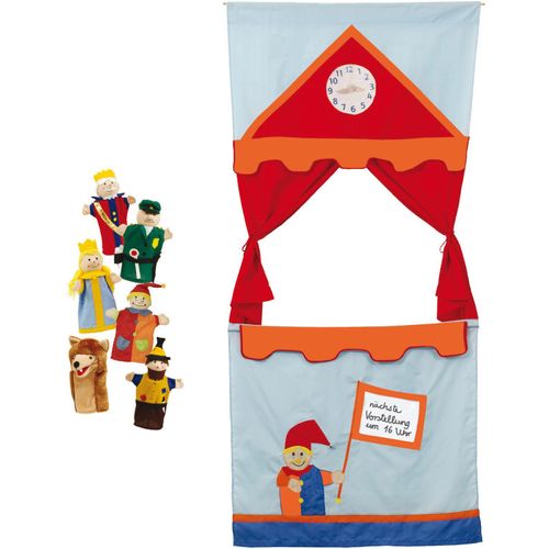 Türtheater ROBA "Kasperltheater mit Handpuppen" Puppentheater bunt Kinder Altersempfehlung