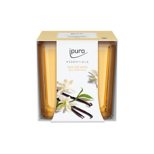 ipuro Duftkerze Soft Vanilla gelb Vanilla