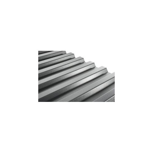 PVC-Wellplatte Trapez 70/18 200 x 90 cm 1,2 mm grau