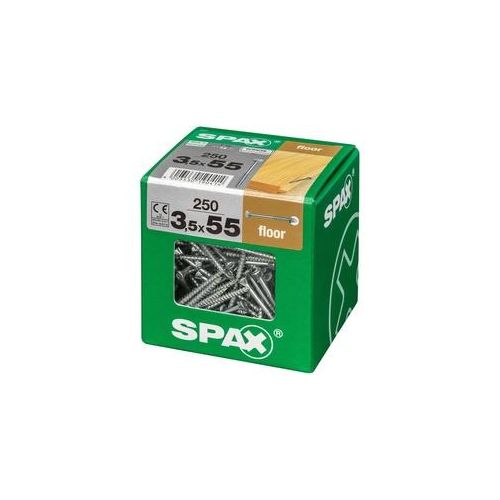 Spax Dielenschrauben 3.5 x 55 mm TX 10 – 250 Stk.