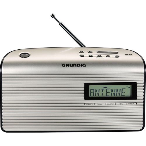 Grundig Music WS 7000 DAB+ Digitalradio (DAB) (Digitalradio (DAB), UKW mit RDS, 1 W), schwarz