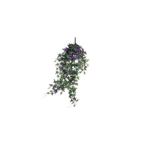 Mica Kunstpflanze Petunien hängend violett, 80 x 20 x 15 cm