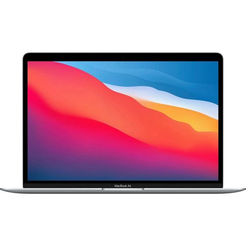 Apple MacBook Air Notebook (33,78 cm/13,3 Zoll, Apple M1, 7-Core GPU, 512 GB SSD, 8-core CPU), silberfarben