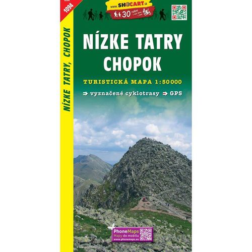 SC 1094 Nizke Tatry, Chopok 1 : 50 000, Karte (im Sinne von Landkarte)