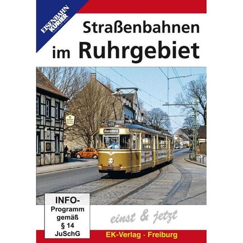 Straßenbahnen im Ruhrgebiet einst & jetzt, 1 DVD (DVD)