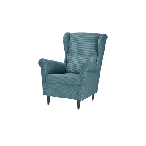 Sessel Hubertine - türkis/petrol - 82 cm - 102 cm - cm 89,0 - Sconto