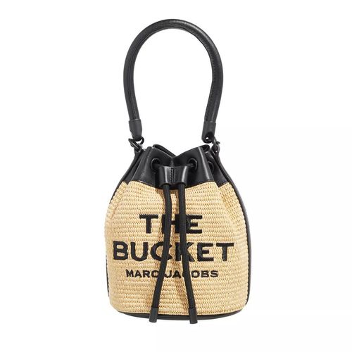 Marc Jacobs Beuteltasche – Raffia Bucket Bag – in beige – Beuteltasche für Damen