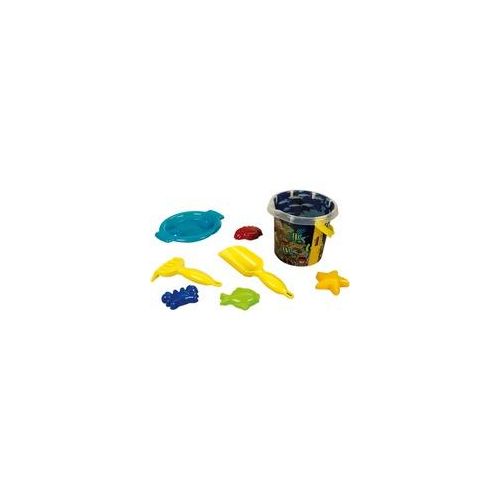 AquaAction Coral Reef Sandeimer (1 Liter) mit Zubehör, Gartenspielgerät