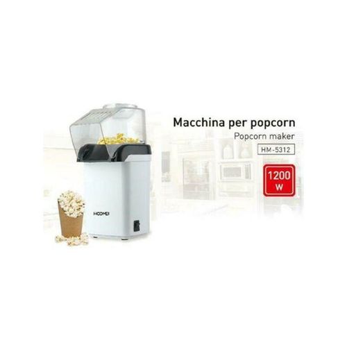 Elektrische popcornmaschine 1200W popcorn ohne öl party party kinder