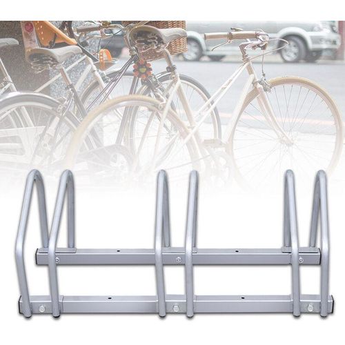 Hengda – Fahrradständer Fahrrad Aufstellständer Bodenständer Fahrradhalter Für 3 Räder