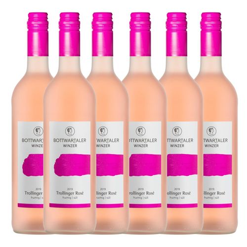 Trollinger Rosé Qba Fruchtig / Süß 0,75L 6er Karton