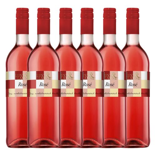 Lust & Laune Rosé Qba 0,75L 6er Karton