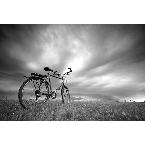 Papermoon Fototapete »Fahrrad Schwarz & Weiss« Image
