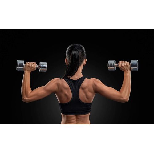 Papermoon Fototapete »Fitness Frau«
