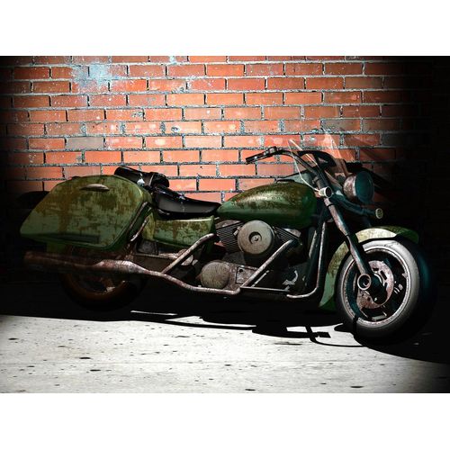 Papermoon Fototapete »Motorrad«