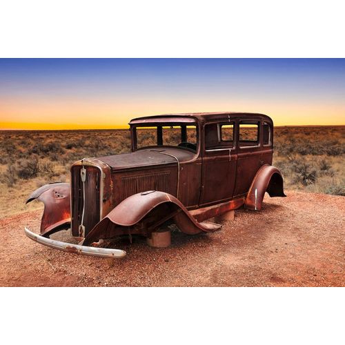 Papermoon Fototapete »Rout 66 Oldtimer«