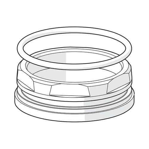 Hansa Ringschraube 59904775 M50x1, SW45 59904775