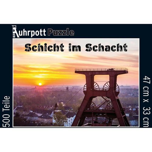 Ruhrpott Puzzle "Schicht im Schacht"