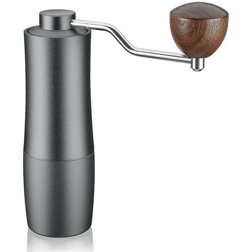 Tragbare Manuelle Kaffeemühle Edelstahl Grat Mühle Einstellbare Kaffee Fräsen Hand Kurbel Zu