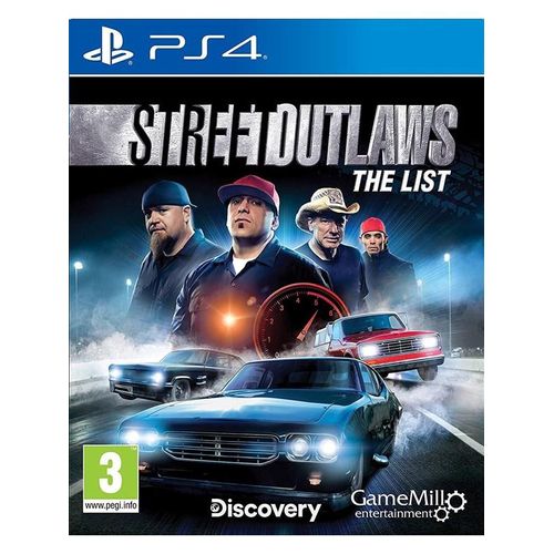 Street Outlaws: The List - Sony PlayStation 4 - Rennspiel - PEGI 3