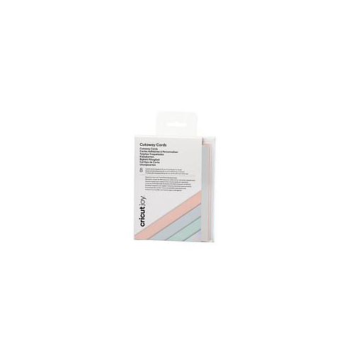 cricut™ Pastel Sampler Klebekarten für Schneideplotter farbsortiert, 8 St.