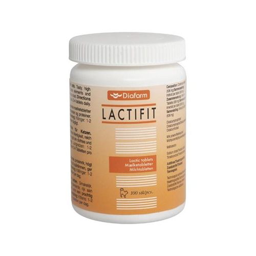 Diafarm LactiFit lactic yeast tablets for cats 100pcs