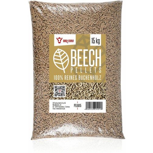 15 kg Beech Pellets aus 100% Buchenholz Buchenpellets - Bbq-toro