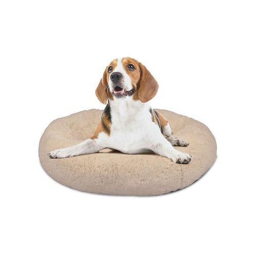 Mediashop - Peaceful Pooch s - flauschiges Hundebett - 58cm Durchmesser - faltbar - in versch. Größen - Katzenbett - waschbar - herausnehmbare