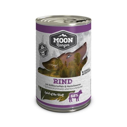 MOON Ranger Rind mit Süßkartoffeln 12x400g