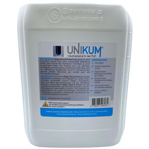 Magic Gloss & Protect Pflegemittel 5 l - Unikum