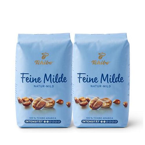 Feine Milde - 2x 500 g Ganze Bohne