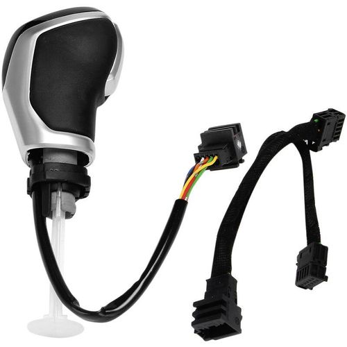 Elektronischer Schaltgriff, LED-Schaltknauf für Golf Mk6 Mk7 B7 B8 Mk2, weißes Licht