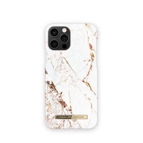 iDeal of Sweden Apple iPhone 12 / 12 Pro IDEAL Fashion Case - Carrara Gold