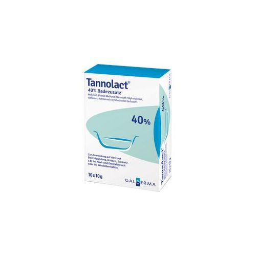 Tannolact Badezusatz 10X10 g