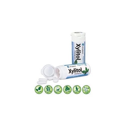 Miradent Xylitol Chewing Gum Minze 30 St