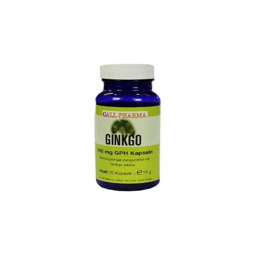 Ginkgo 100 mg GPH Kapseln 30 St