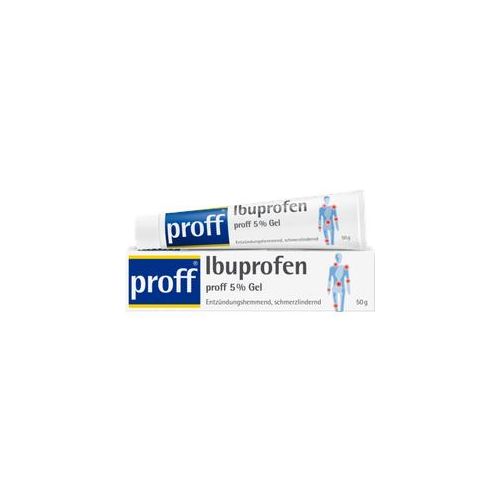 Ibuprofen proff 5% Gel 50 g