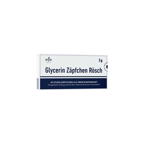 Glycerin Zäpfchen Rösch 3 g gegen Verstopfung 10 St
