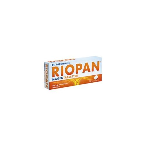 Riopan Magen Tabletten Kautabletten 20 St
