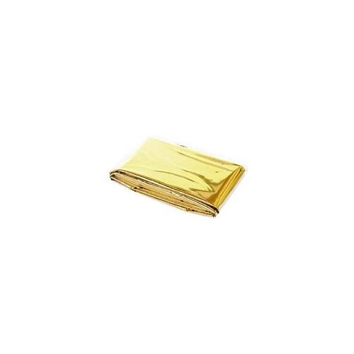 Rettungsdecke 160×220 cm gold/silber 1 St