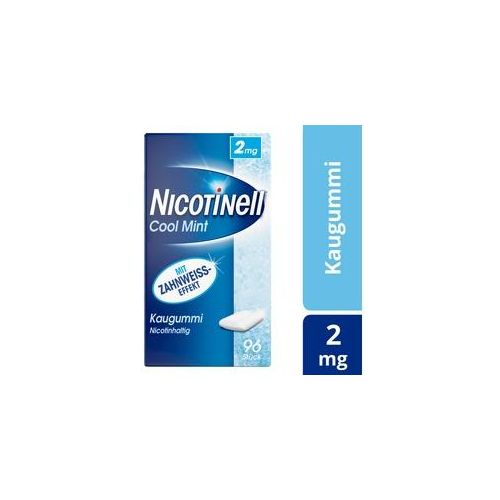 Nicotinell Kaugummi Cool Mint 2 mg 96 St