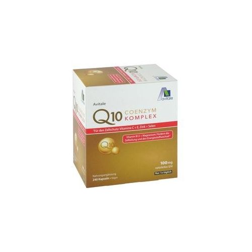 Coenzym Q10 100 mg Kapseln+Vitamine+Mineralstoffe 240 St