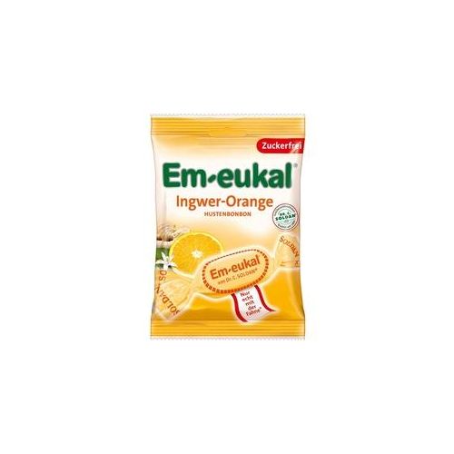 Em-Eukal Bonbons Ingwer Orange zuckerfrei 75 g