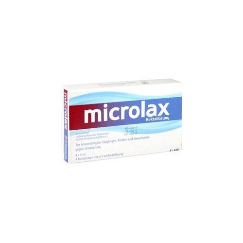 Microlax Rektallösung Klistiere 4X5 ml