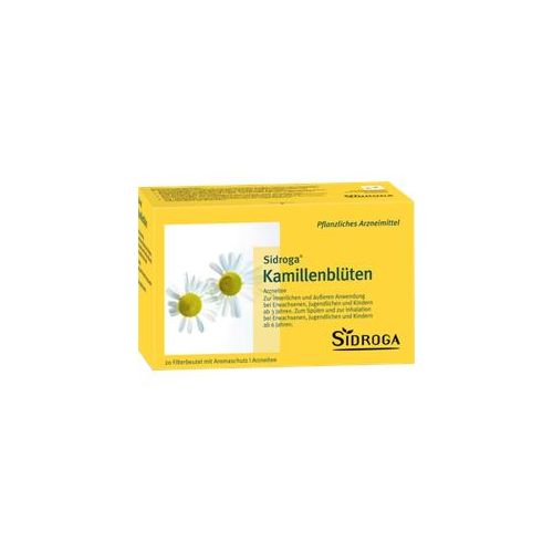 Sidroga Kamillenblüten Tee Filterbeutel 20X1.5 g