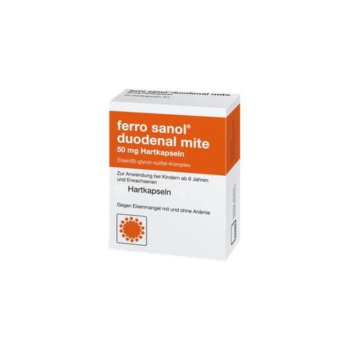 Ferro Sanol duodenal mite 50 mg magensaftr.Hartk. 50 St